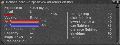 Signature for player Demon Zero