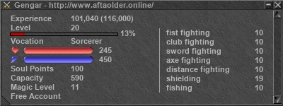 Signature for player Gengar