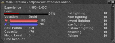 Signature for player Maia Catalina