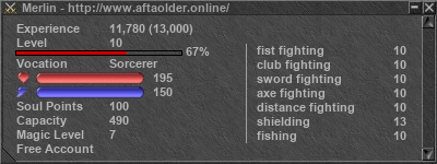 Signature for player Merlin