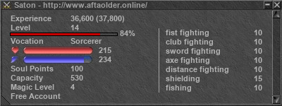 Signature for player Saton